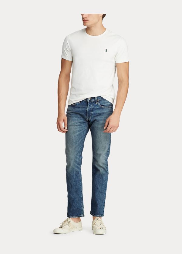 Polo Ralph Lauren Varick Slim Straight Jeans Herre Danmark (ZCIHF1024)